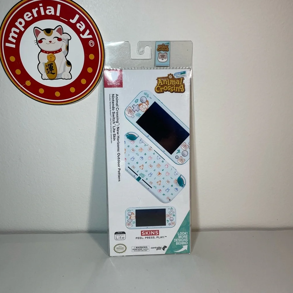 Official Nintendo Switch Lite Animal Crossing Skin